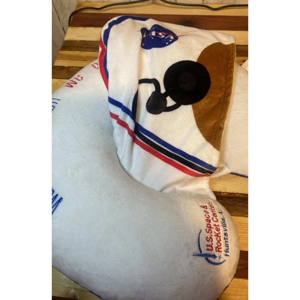 Nasa Astronaut Snuggle Pillow/Hoodie Us Space Center